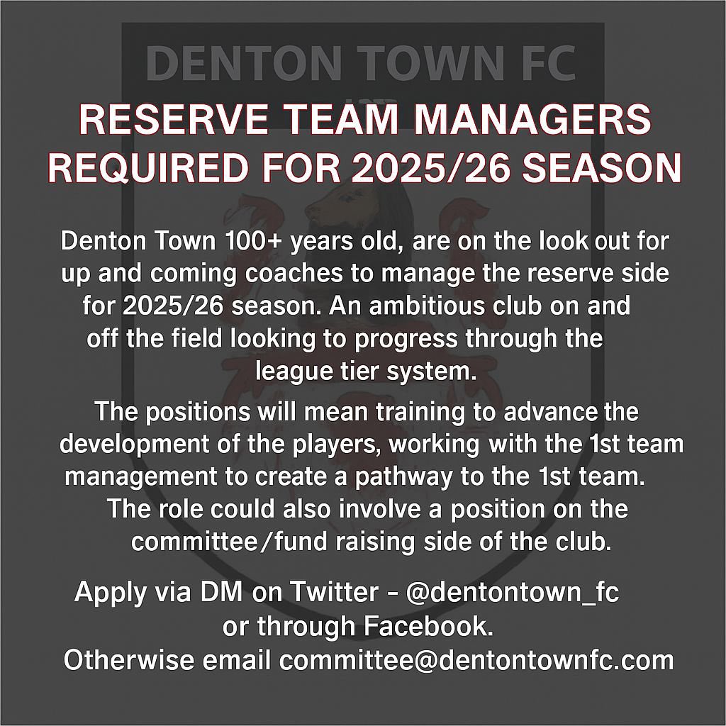 Denton Town FC (@dentontown_fc) on Twitter photo 