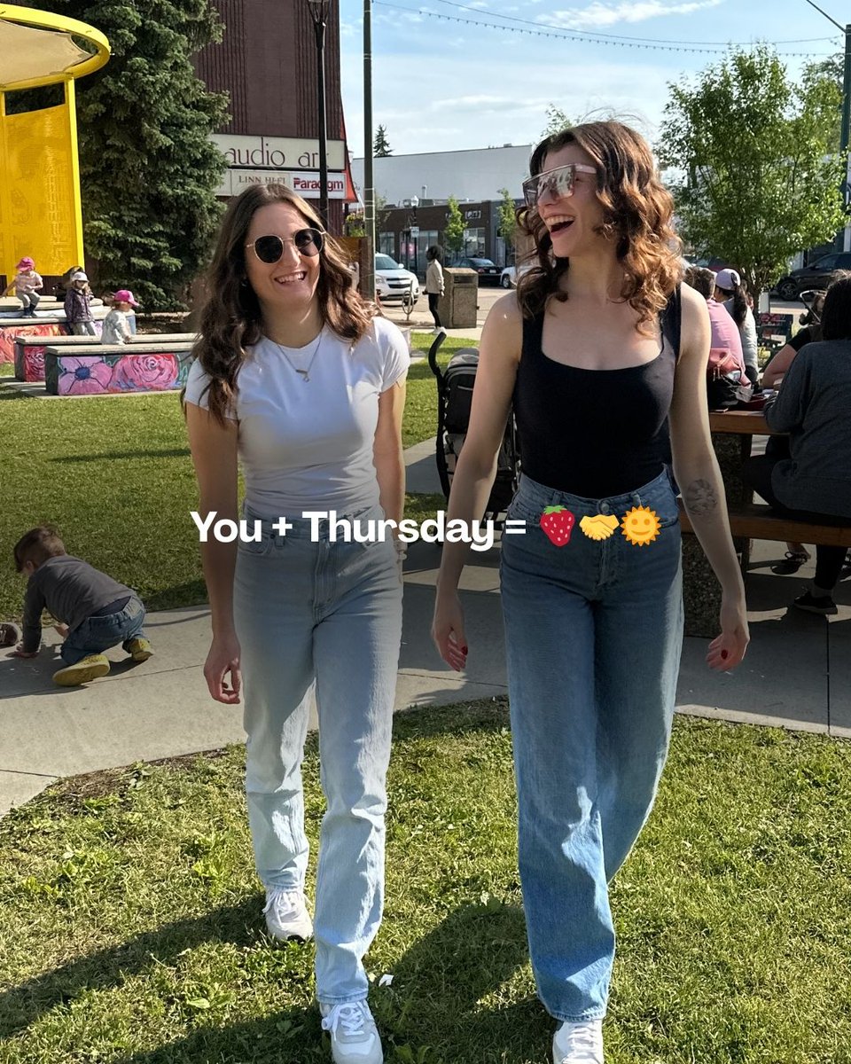 Thursday plans? We’ve got you.
The 124 Grand Market is back this Thursday from 4–8 PM at 108 Ave &amp; 124 Street.

Shop local, grab something tasty, stroll with your pup, and soak up the vibes. It’s the perfect way to kick off your weekend early! See you there!