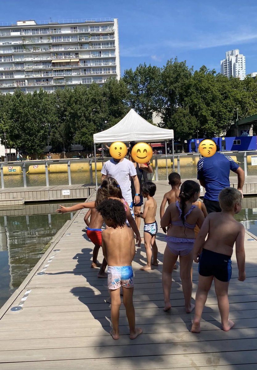 🎬1ere edition de « Seine des Loisirs » #19e ! Un espace à ciel ouvert co piloté CASPE/DJS #19e ouvert tout l’été pour les familles &amp; enfants des centres de loisirs  #sports #loisirs #arts #baignade 🥊🏓🎨🧜‍♀️ des