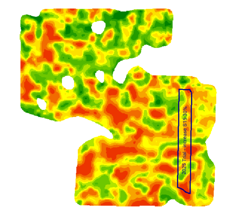 🌟SWAT CAM at work!

Here's an example of how SWAT CAM saved us a trip to the field to determine if there is a difference in crop cover within the higher seed placed fertilizer trial area vs. standard rate throughout the rest of the zones. The SWAT CAM map shows that there is no