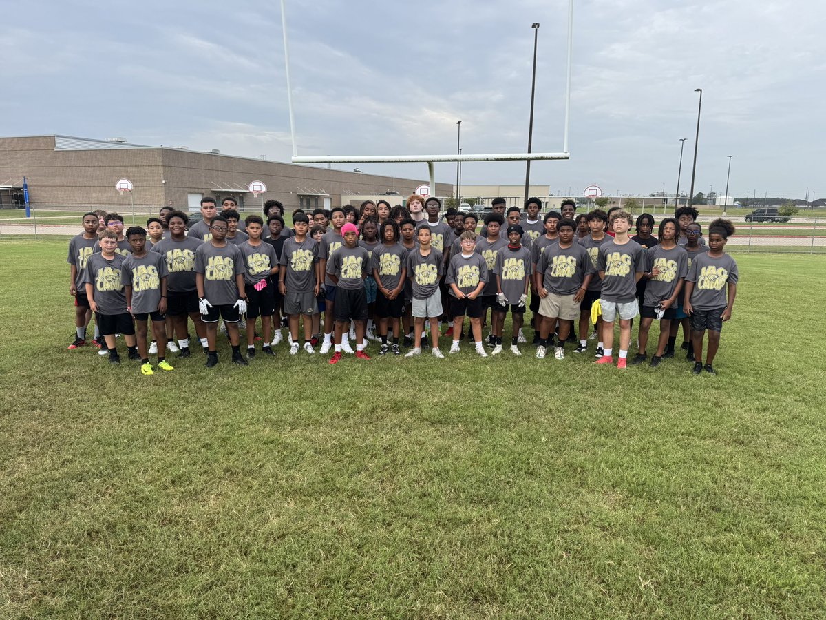 Our first annual Jag Football camp was a huge success! We learned a lot and got better everyday! That’s all we can ask for.

Reminder: Equipment pick up tomorrow from 8:00am-10:am.