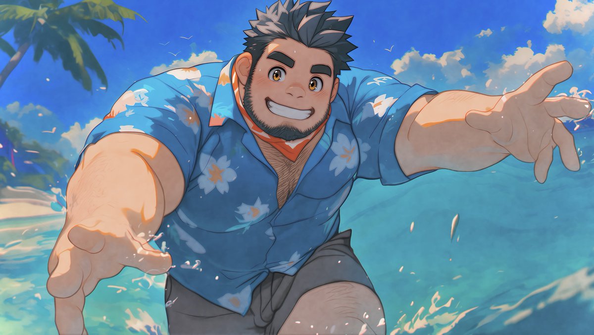 アロハシャツ好きよ
4k
#AIイラスト