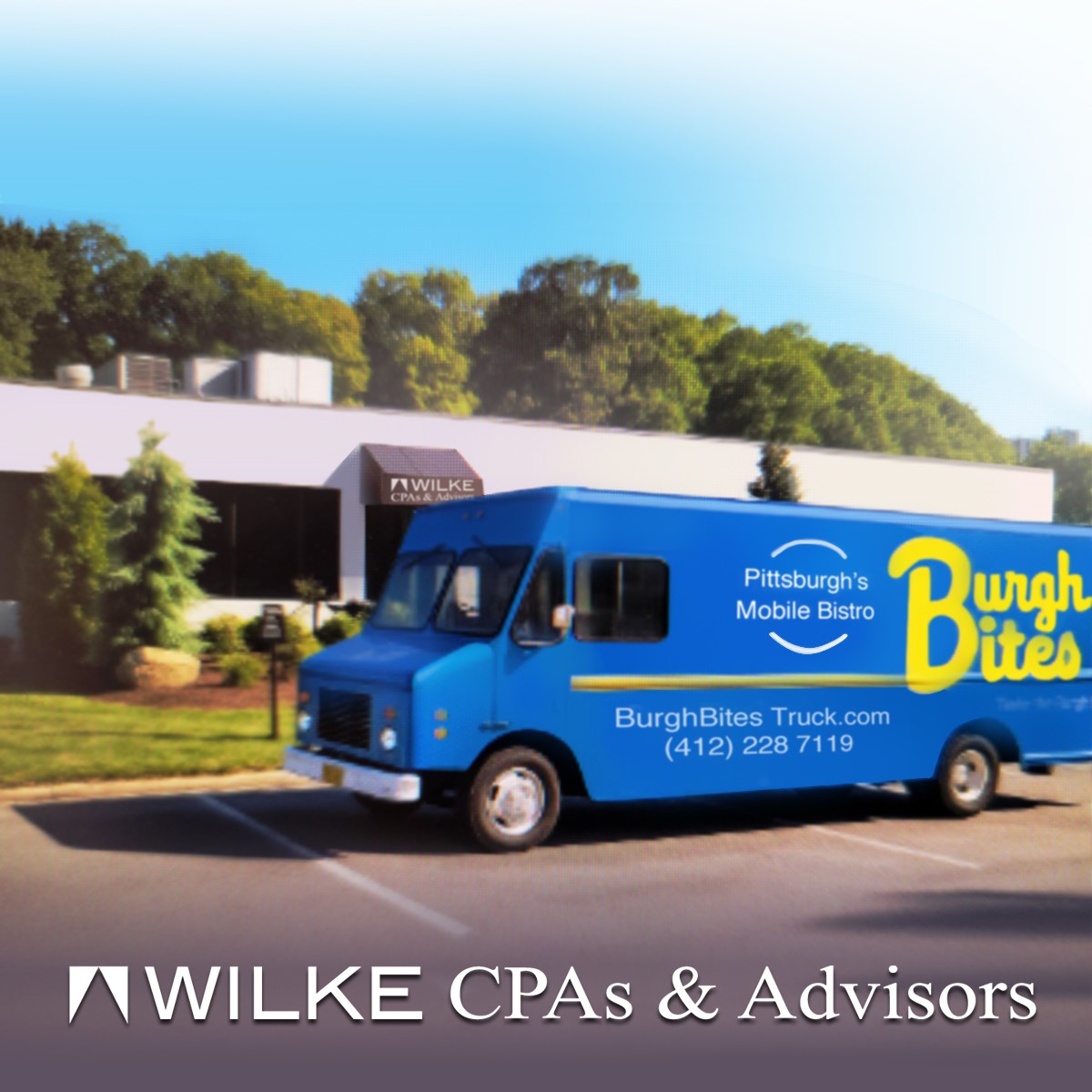 Burgh Bites rolled in to fuel Team Wilke! 

This is just one way we can show our appreciation to the people who bring consistency, care, and collaboration to our clients, no matter where they log in from. Small lunch. Big THANKS!

#TeamWilke #EmployeeAppreciation #WilkeCPAs