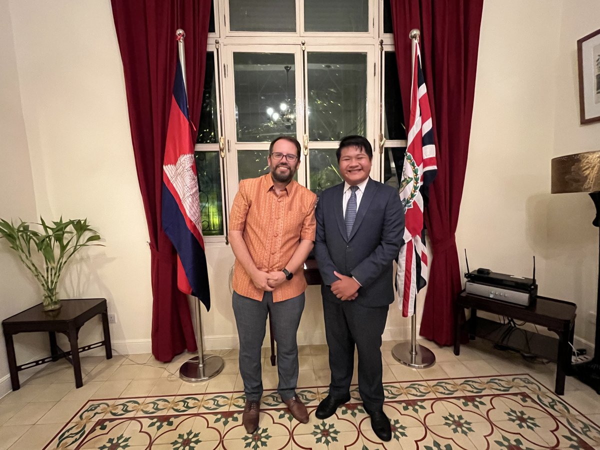ASEAN-UK Young Leaders Initiative (@aseanuk_yli) on Twitter photo ASEANUK-YLI attended the UK DHM to Cambodia Handover Reception yesterday. We thank <a href="/marcjulio/">Marc Thayre</a> for his invaluable role in promoting UK-Cambodia relations and his support of our initiatives over the past 5 years. We wish him good luck and ongoing success in their future endeavours. ASEANUK-YLI attended the UK DHM to Cambodia Handover Reception yesterday. We thank <a href="/marcjulio/">Marc Thayre</a> for his invaluable role in promoting UK-Cambodia relations and his support of our initiatives over the past 5 years. We wish him good luck and ongoing success in their future endeavours.