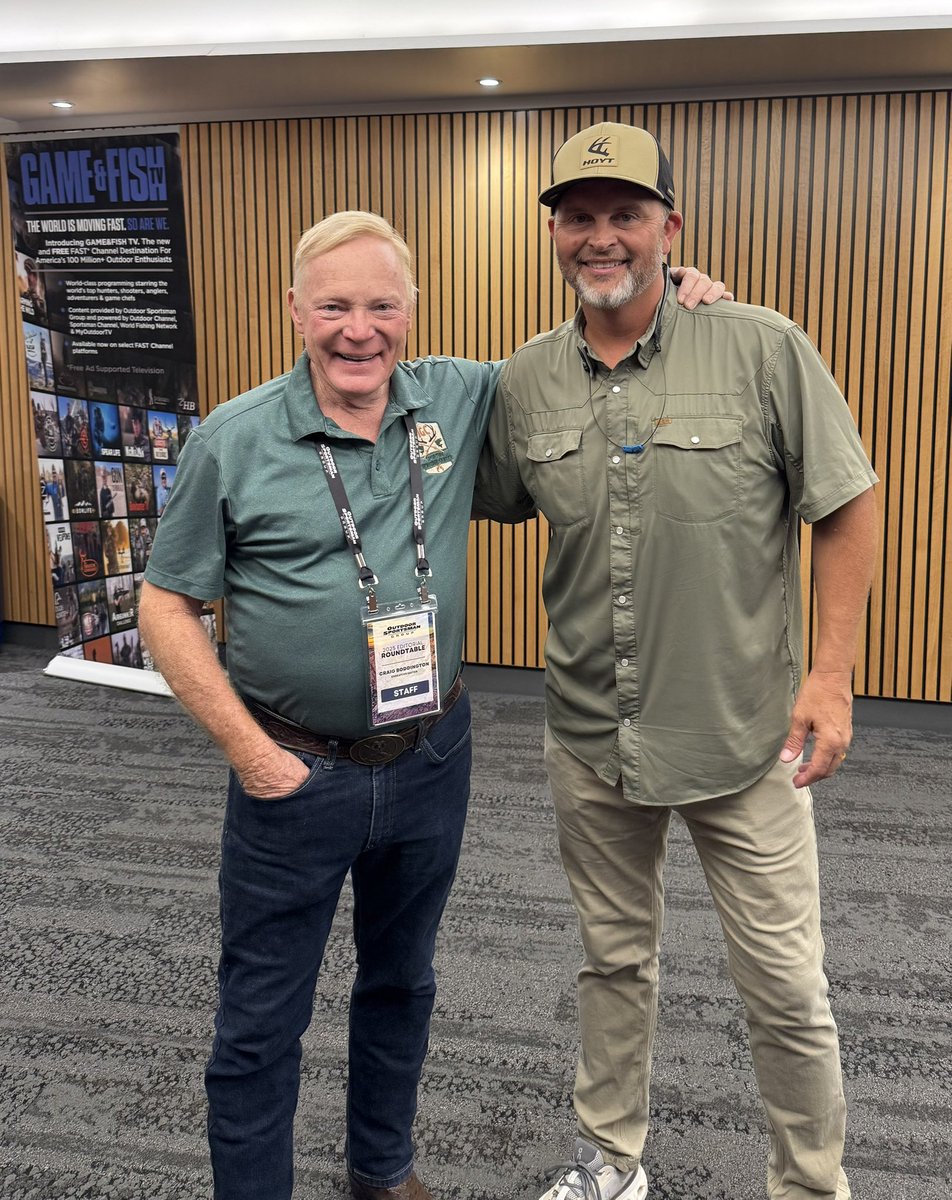 Michael Waddell (@boogerbottom) on Twitter photo So great to see & hang out with Craig Boddington at <a href="/OUTDChannel/">Outdoor Channel</a> s Round Table in Grand Junction, CO.
This man is a legend. So great to see & hang out with Craig Boddington at <a href="/OUTDChannel/">Outdoor Channel</a> s Round Table in Grand Junction, CO.
This man is a legend.