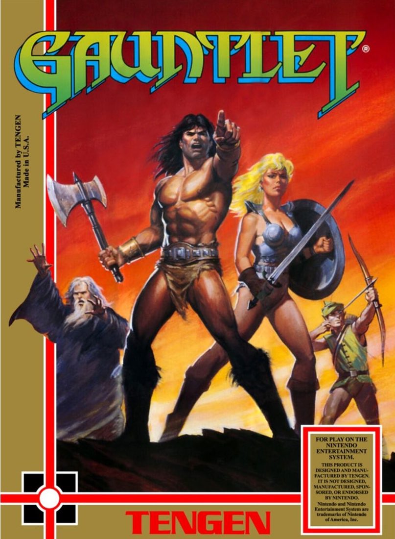 Bring back these kinds of covers for games, albums, movies, all of it. 
#gauntletvideogame