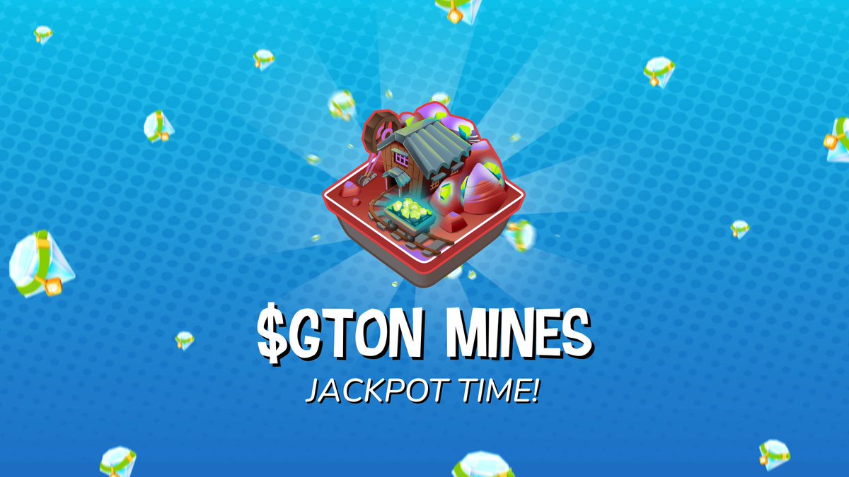 The GTON mine has been infused with new power! ⛰💎

Today, it works according to unusual rules. The chance of capture does not increase, but the starting amount in the bank is huge. 

In addition, you will receive additional rewards for successfully capturing and holding the