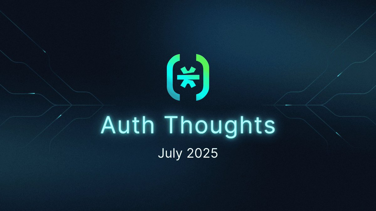 descopeinc's tweet image. In this month&apos;s Auth Thoughts, we cover:

 🤖 DCR support
⚙️ Backend identity management flows
📚 Tutorials for adding auth to Remix and CLI tools

Read on for your regular roundup from the world of #identity and #authentication

linkedin.com/pulse/dynamic-…

#newsletter #auththoughts…