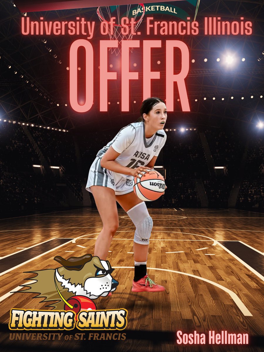 So grateful to receive a scholarship offer from the University of St. Francis! Huge thank you to Coach McGinty and the staff for believing in me. <a href="/coachMcGintyWBB/">John McGinty</a> <a href="/USFWBBHoops/">USF Women's Hoops</a> #FightingSaints