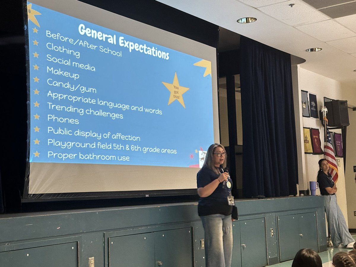 penceSBUSD's tweet image. Pence students reviewing what it looks like to Be Safe, Responsible, &amp;amp; Respectful during our PBIS Assembly. 2025-26 is off to a spectacular start! @sbusd_news #pencepenguins @Supt_SBUSD