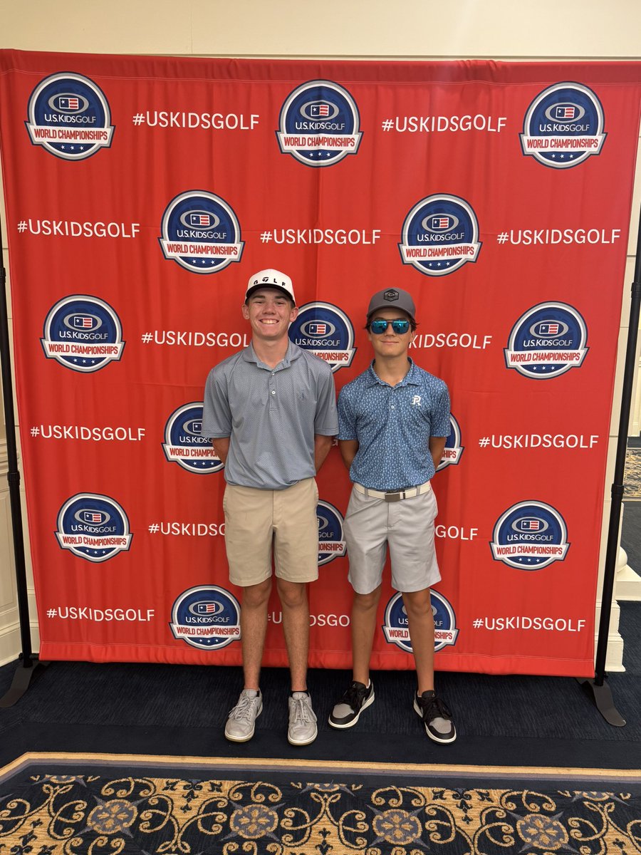 WixsonHuffstet1's tweet image. Easton and RW had a great week at Pinehurst for the US Kids World Championship. Easton finished 43 out of 146.   Can’t wait to go back next year.  #keepgrinding @uskidsgolf