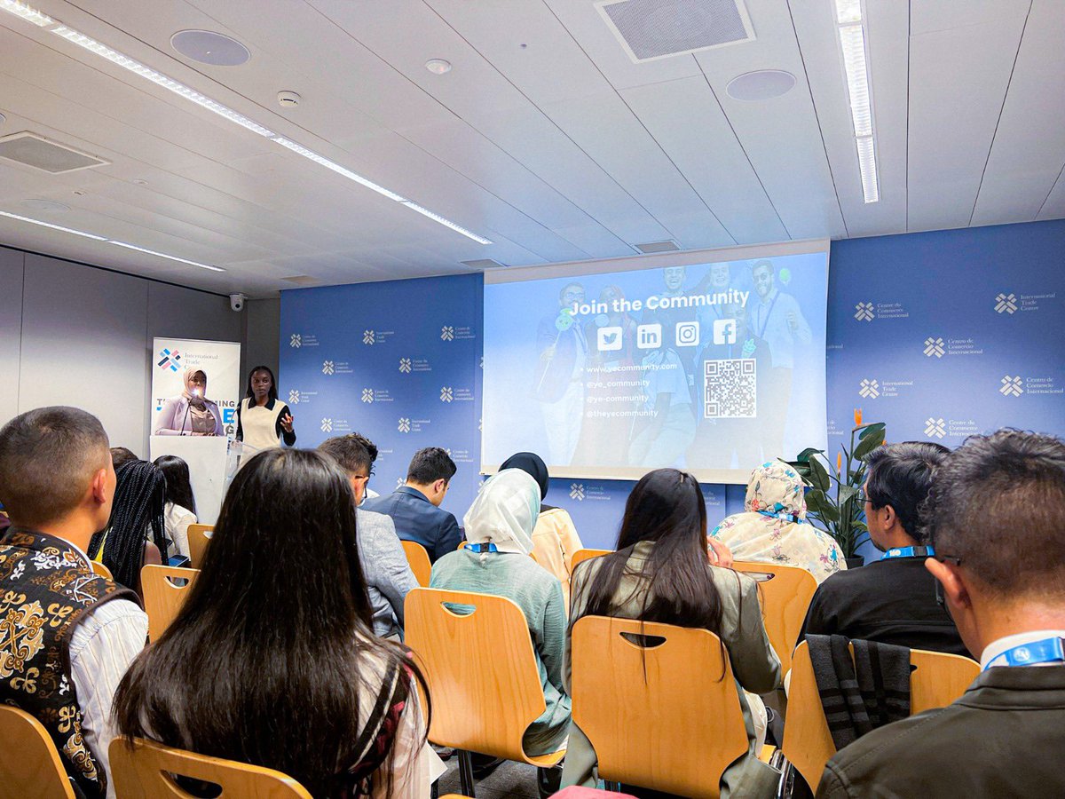 A big thank you to <a href="/ITCnews/">International Trade Centre (ITC)</a> for hosting our #GCYLP Fellows today for an insightful workshop on business innovation and visionary entrepreneurship - with customer needs at the centre. Together, we are supporting #GenerationConnect for lasting, sustainable change.
