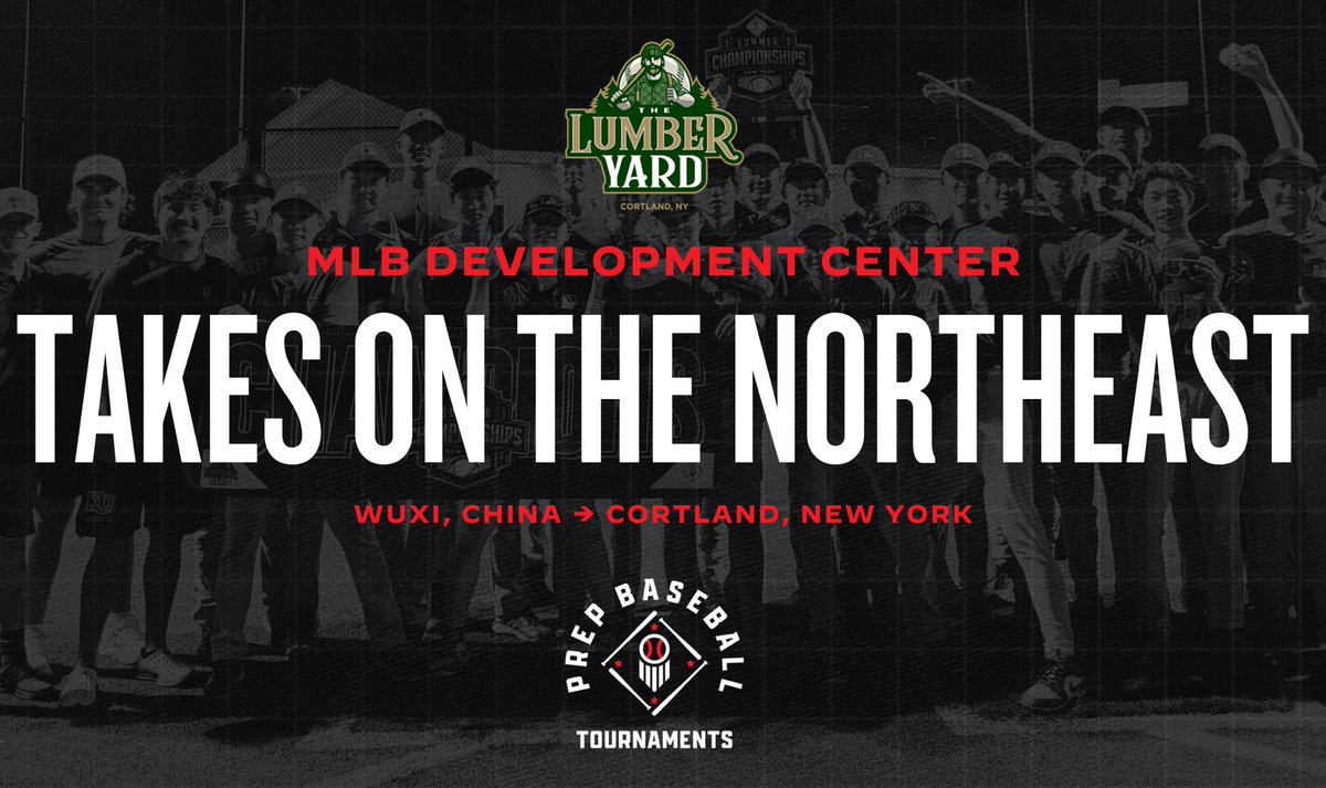Dominic Beecher (@dombeecher) on Twitter photo Major League Baseball sends Development Center based out of Wuxi, China to the Northeast to compete in four-straight weekends of <a href="/PBRTournaments/">Prep Baseball Tournaments</a> competition!
My full story on the 22-rostered squad and their experience here in Cortland, New York is linked below ⬇️
🔗 Major League Baseball sends Development Center based out of Wuxi, China to the Northeast to compete in four-straight weekends of <a href="/PBRTournaments/">Prep Baseball Tournaments</a> competition!
My full story on the 22-rostered squad and their experience here in Cortland, New York is linked below ⬇️
🔗