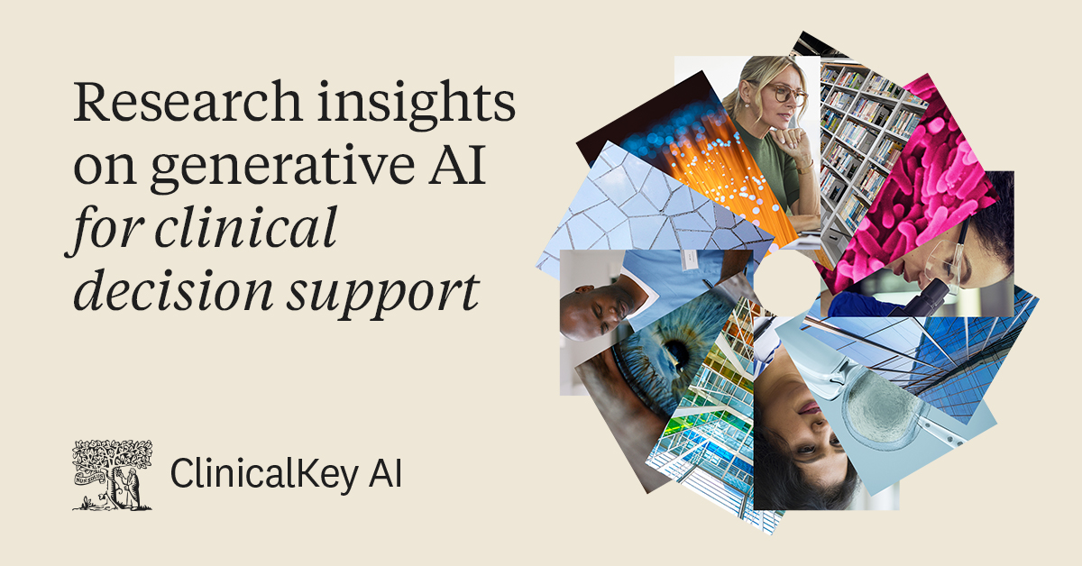 Join Amanda Barry from Elsevier's Clinical Analytics team as she presents comprehensive evaluation methods for healthcare AI systems, including ClinicalKey AI.

Don’t miss this webinar: spkl.io/6013AEsq7