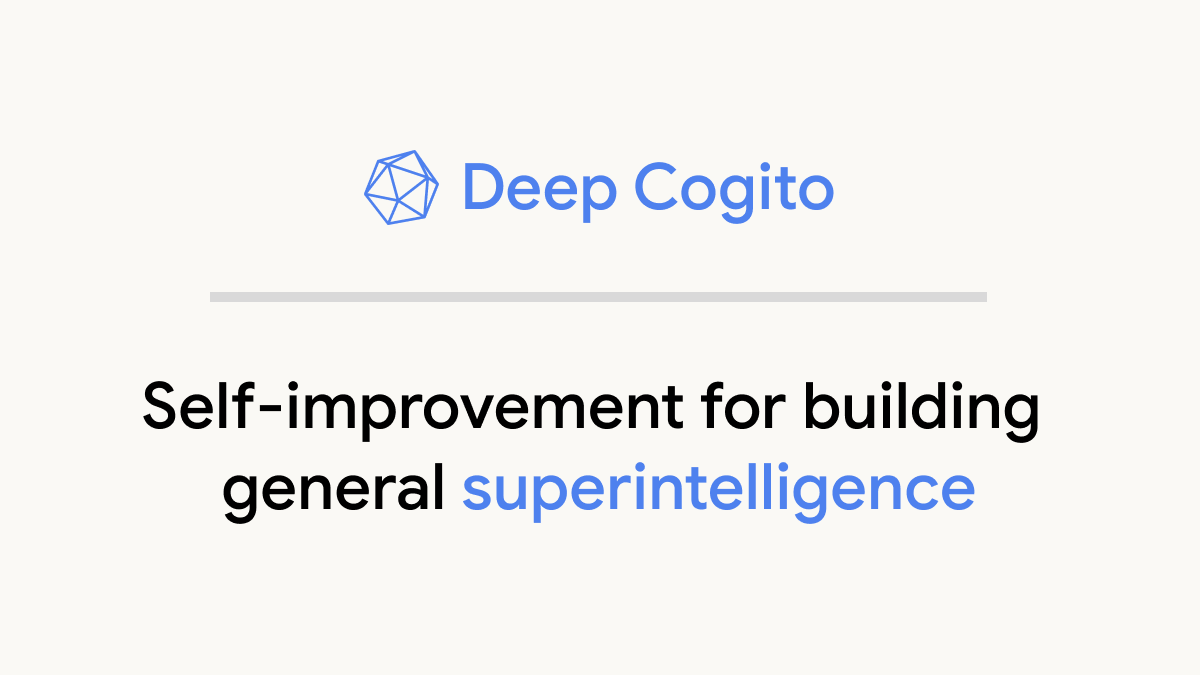 Today, we are releasing 4 hybrid reasoning models of sizes 70B, 109B MoE, 405B, 671B MoE under open license.

These are some of the strongest LLMs in the world, and serve as a proof of concept for a novel AI paradigm - iterative self-improvement (AI systems improving themselves).