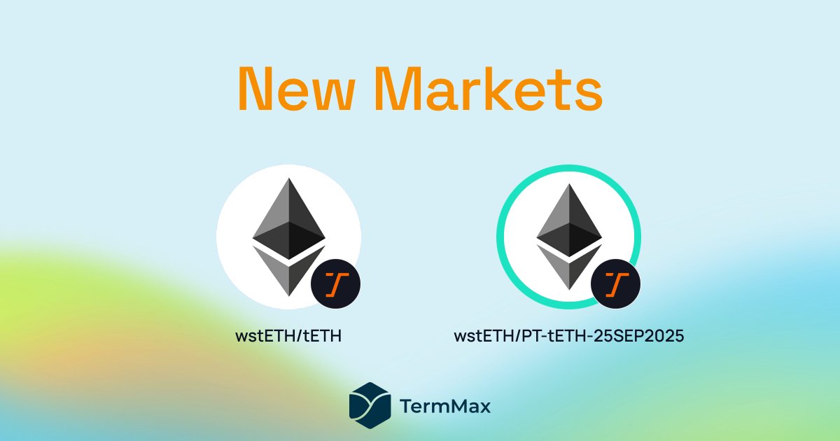 TermMax | Fixed Rate Borrowing & Lending tweet media