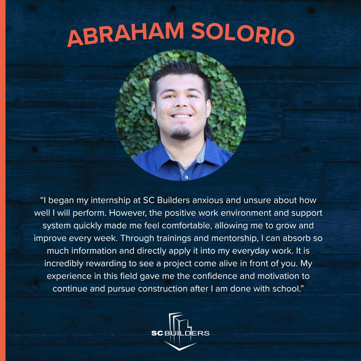scbuildersinc_'s tweet photo. Happy National Intern Day! 
We celebrate our amazing interns and all they contribute through their hard work, fresh perspectives, and dedication.
Keep up the great work, and we are excited to see your continued growth and success!
#NationalInternDay https://t.co/wZQrMCxNv7