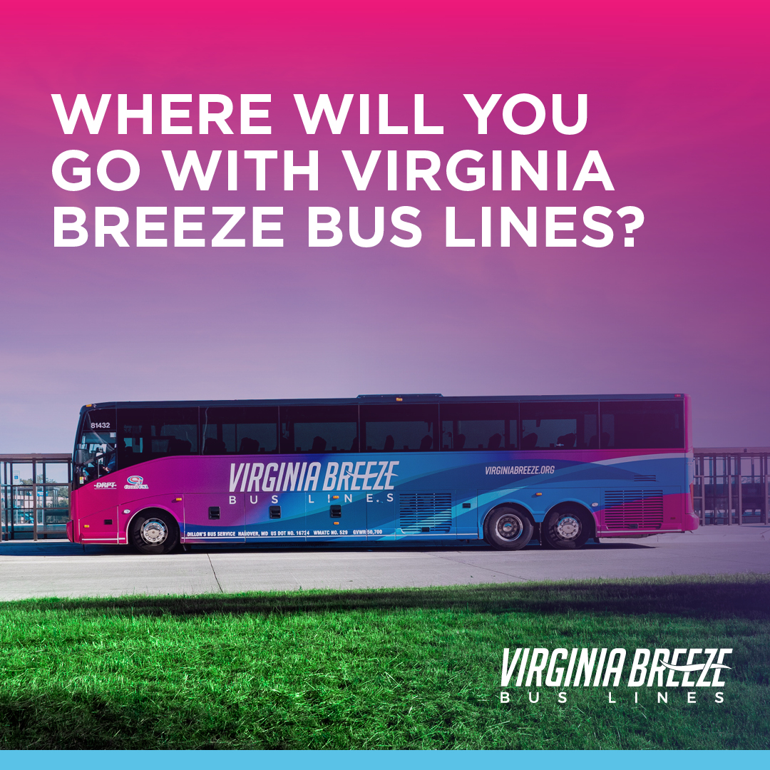 Big thanks to the DRPT crew for letting us take the wheel and show off all the places you can go with Virginia Breeze Bus Lines. 💕✌️

So tell us… where will you go with Virginia Breeze? Comment your next stop or tag your travel buddy! 

#VirginiaBreeze #LoveVirginia