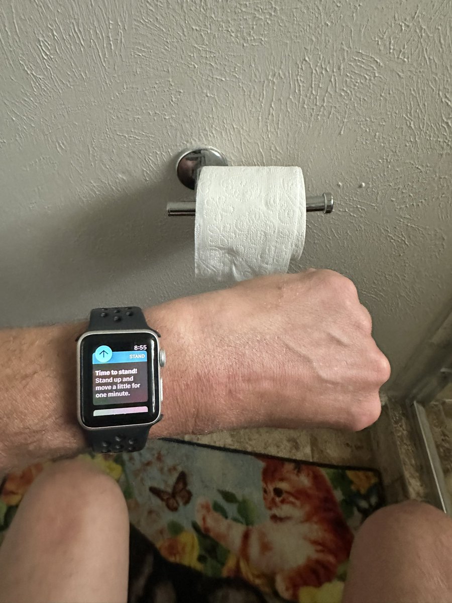 Apple Watch has zero chill.