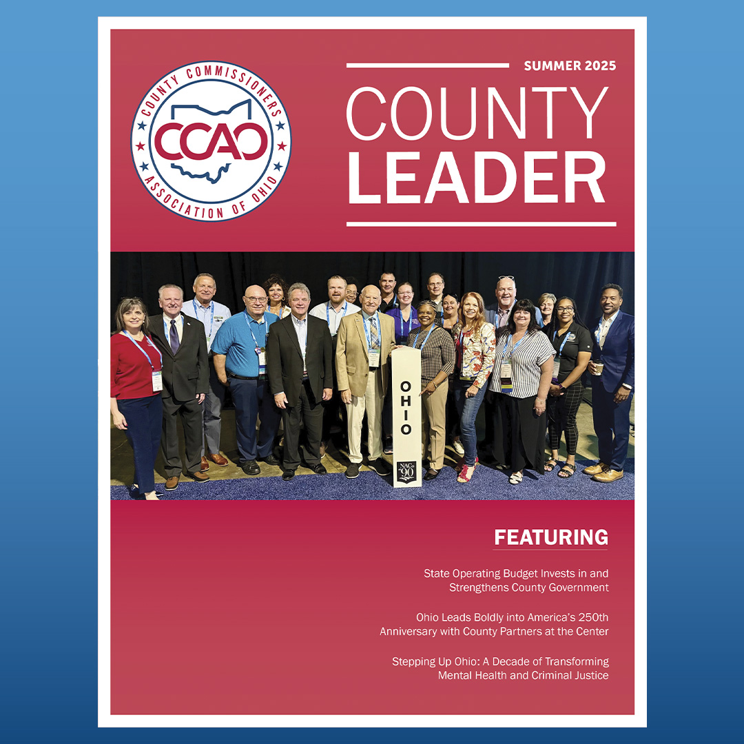 The Summer 2025 edition of County Leader is now available! This issue is packed with a variety of stories, including the state budget, the America’s 250th Anniversary with County Partners at the Center, and much more! 

Check it out here: ccao.org/aws/CCAO/asset…