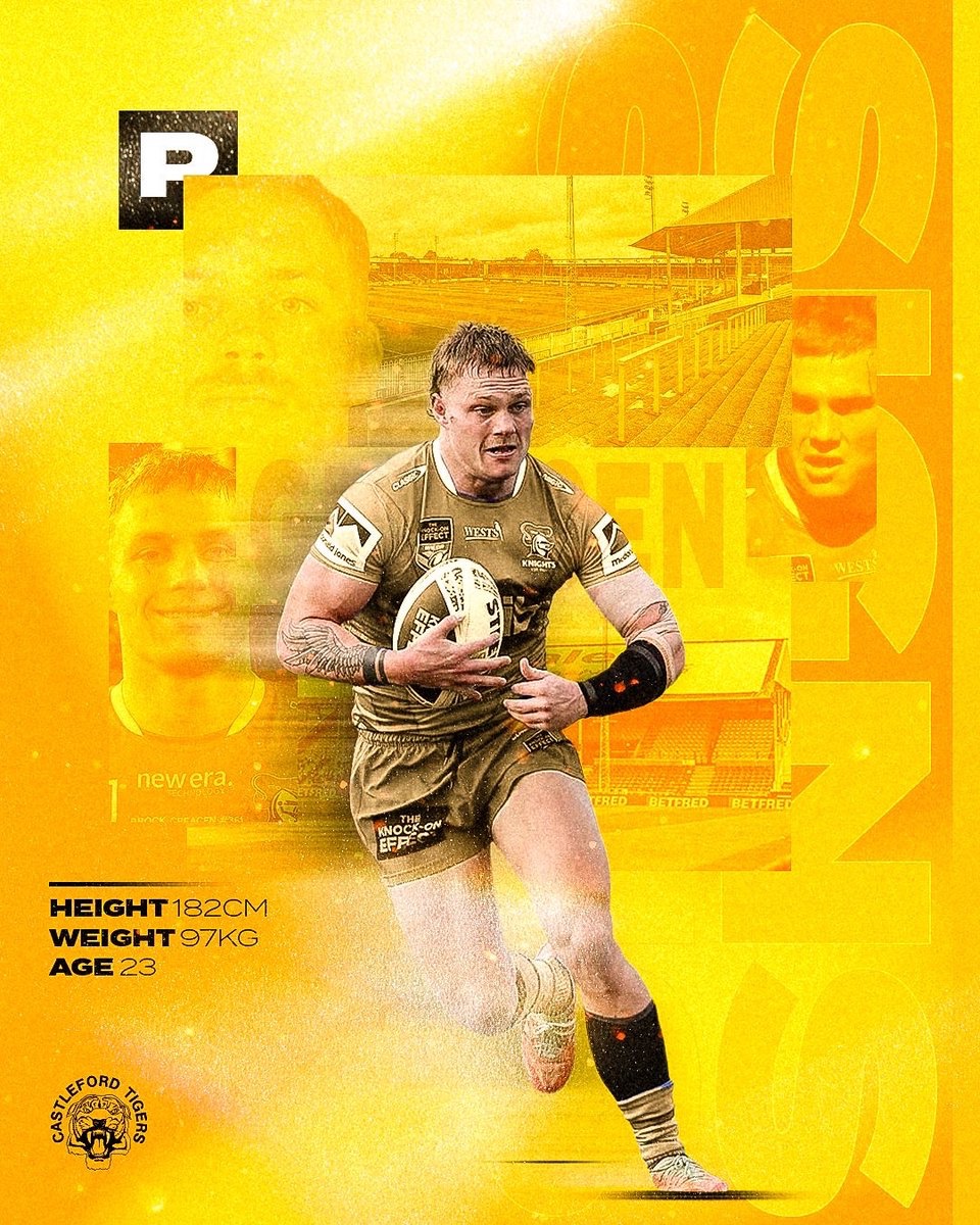 We are pleased to announce the signing of Brock Greacen on a two year deal from the Newcastle Knights. 

Welcome to the Tigers Brock 👊🏻

Full story here 👉 castlefordtigers.com/article/33/tig…

#COYF 🐯