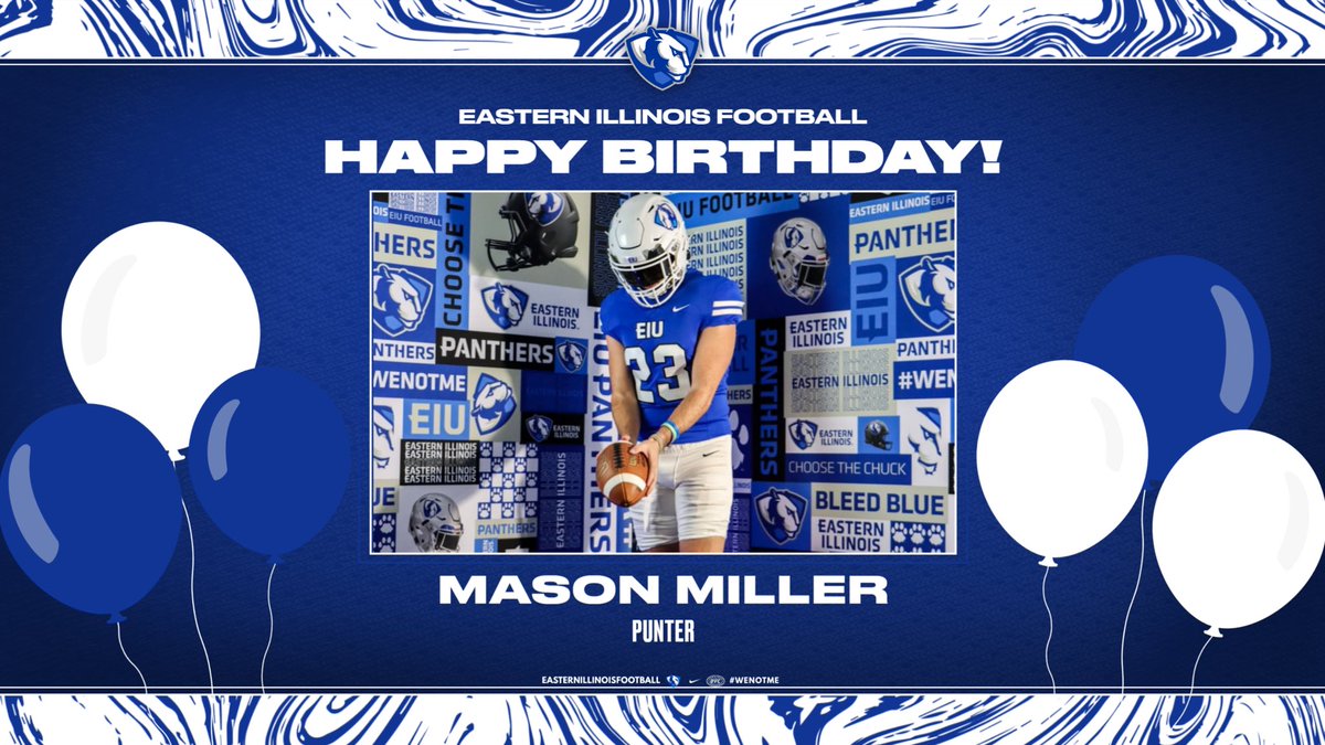 Join our team in wishing <a href="/mason_miller1/">Mason Miller</a> a Happy Birthday!! 🎉🎂

#WeNotMe | #BleedBlue | #WinTheDay