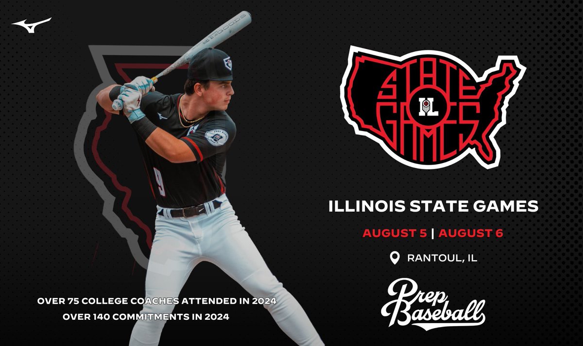 Prep Baseball Illinois (@prepbaseballil) on Twitter photo ๐๐ฅ๐ฅ๐ข๐ง๐จ๐ข๐ฌ ๐๐ญ๐๐ญ๐ ๐๐๐ฆ๐๐ฌ: ๐๐ซ๐๐ฏ๐ข๐๐ฐ โ๏ธ
Previewing next week's #ILStateGames, set to take place at the Rantoul Family Sports Complex in Rantoul, IL. Roster spotlights and information, game schedules, and pitching rotations, all found below.๐
๐ ๐๐ฅ๐ฅ๐ข๐ง๐จ๐ข๐ฌ ๐๐ญ๐๐ญ๐ ๐๐๐ฆ๐๐ฌ: ๐๐ซ๐๐ฏ๐ข๐๐ฐ โ๏ธ
Previewing next week's #ILStateGames, set to take place at the Rantoul Family Sports Complex in Rantoul, IL. Roster spotlights and information, game schedules, and pitching rotations, all found below.๐
๐