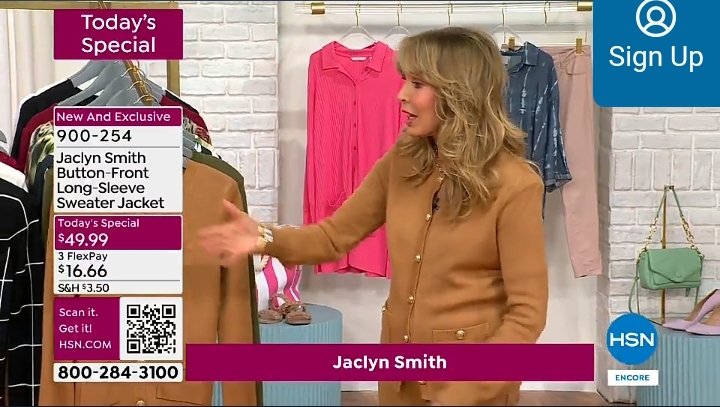 RossellaIacobe2's tweet photo. More photos from the rerun on @HSN. The next live broadcast is at 1p.m./ET. @realjaclynsmith #fashioncollection https://t.co/HzphBJU2VB