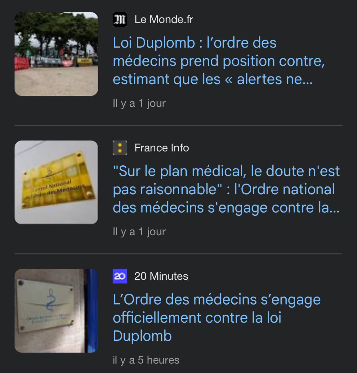 Watt The Duck (@sjowall69) on Twitter photo C’est entendu, l’<a href="/ordre_medecins/">Ordre des Médecins</a> s’engage contre la loi #Duplomb.
Mais est-ce si sûr ? C’est entendu, l’<a href="/ordre_medecins/">Ordre des Médecins</a> s’engage contre la loi #Duplomb.
Mais est-ce si sûr ?