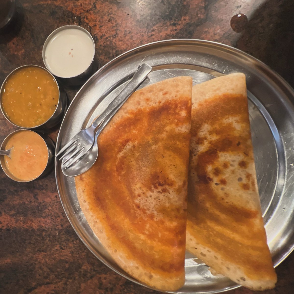Only I know the taste of this dosa.
Today, it carries the flavour of a ₹50 lakh scholarship,
Dheeraj, a bright and deserving student, is finally going to Singapore.
He was rejected by the NOS department, his merit overlooked.
But today, we won. Jai Bhim

📍Delhi High Court