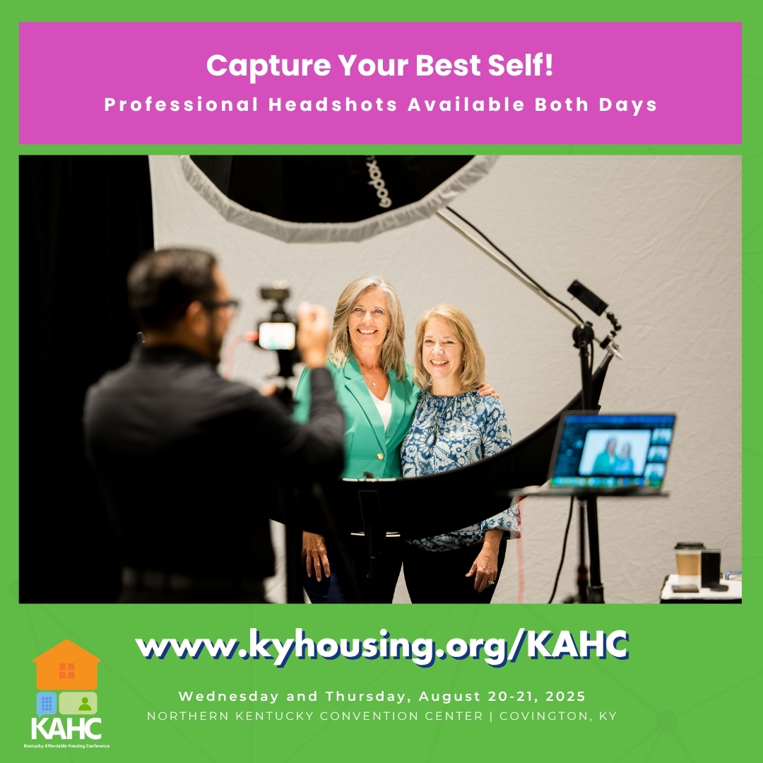Capture Your Best Self at #KAHC25

Professional headshots will be available both days of the conference, don’t miss the chance to update your photo and elevate your professional presence.

Stop by, smile, and let us help you put your best face forward!