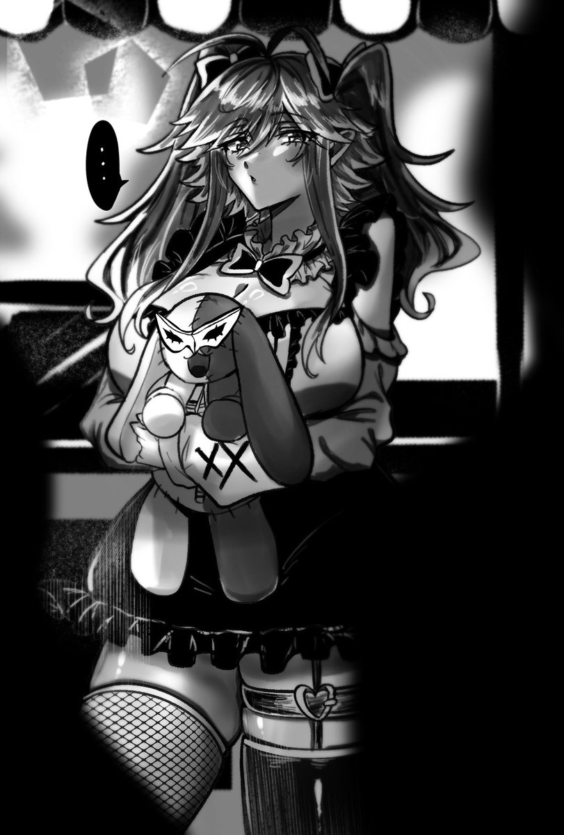 #MPC5event2

((ย้อนหลัง))
[โกงเวลา ช่วงค่ำ]

ในช่วงค่ำคืนงานเทศกาลของโรงเรียนนั้นเอง สาวแม่มดในชดิไรเคย์แฟชั่นยืนอุ้มตุ๊กตากระต่ายสามหน้ากากแปลกๆ(?)ตามลำพังเหมือนเธอกำลังรอใครบางคนอยู่

“…”

คุณที่เห็นดังนั้นแล้ว…?

&gt;[แอคชั่นของคุณ]

((+ได้คับบ))