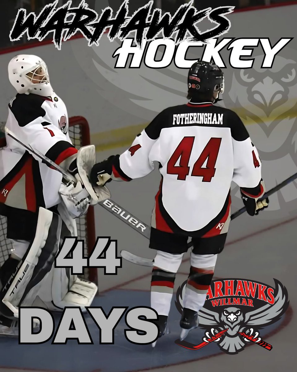 44 days until WarHawks Hockey!
