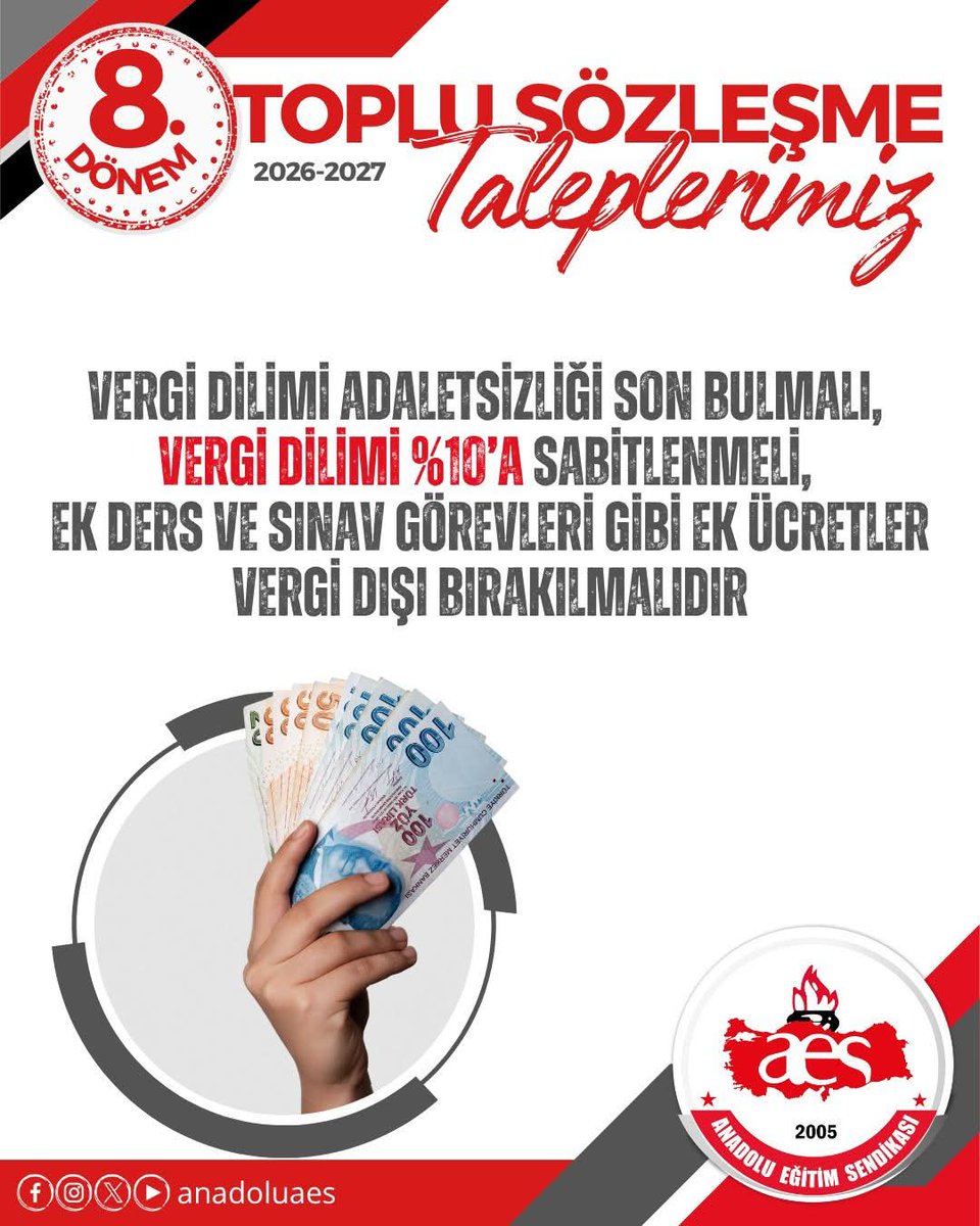 VERGİ DİLİMİ ORANLARI %10'DA SABİTLENSİN

Vergi dilimi adaletsizliğini gidermek üzere vergi dilim oranları yeniden ele alınmalı. İlk vergi dilimi %10’dan başlamalı ve kamu çalışanları için bu oran
 % 10’a sabitlenmelidir.

#TopluSözleşmedeÖğretmen
