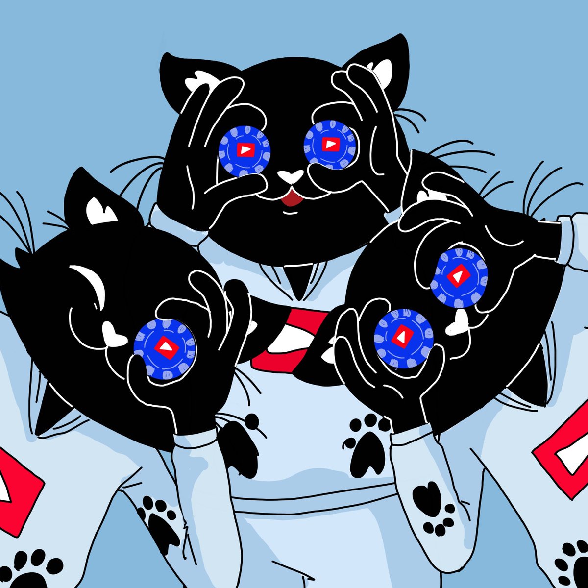 TheYoutubeCat's tweet photo. When the cats start seeing in tokens,
you know something’s cooking. 🐱👀
#Pajamas #TheNextThing https://t.co/1LCjqo3T3O