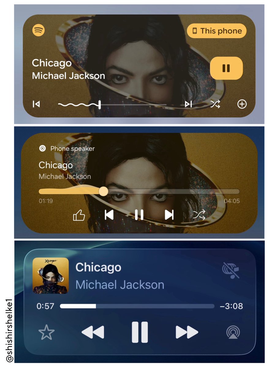 Pixel UI vs One UI 8 vs iOS 26

Who got the best media controller?