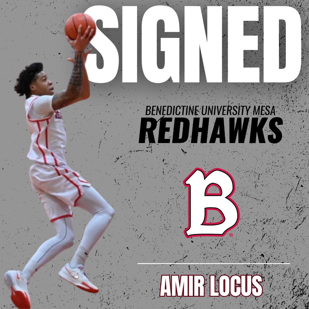 SIGNED‼️🅱️🏀

Welcome Amir Locus to the Redhawk family! 

Locus is a 6’7 wing from Lower Columbia College. As a sophomore he averaged 9 points &amp; 6 rebounds in leading LCC to a 29-4 record &amp; NWAC Championship.