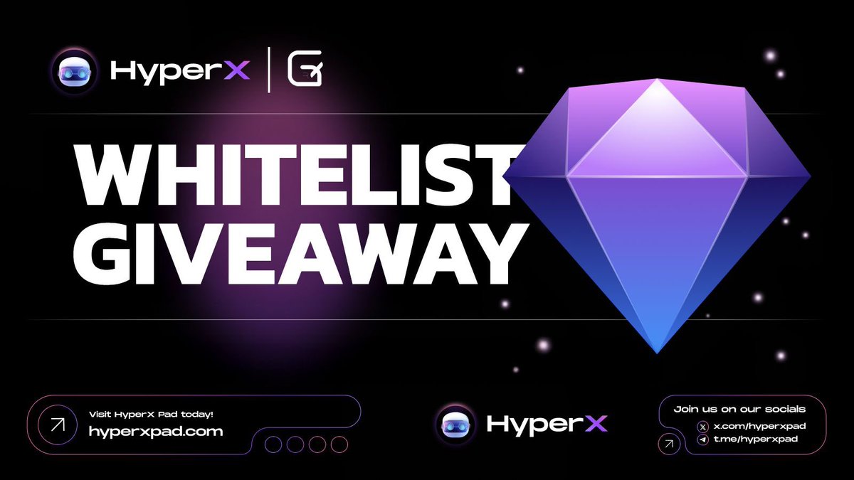 Giray (@gmgiray) on Twitter photo Güzel bir etkinlik vakti!
Bu #whitelist etkinliğiyle sizlere biraz moral dopingi yapalım:
10 kişiye <a href="/hyperxpad/">HyperX Pad</a> Whitelist hediye! 🎁
🚀 $HGPT stake edenlerin katılabildiği bu launchpad
yeni projelere erken erişim ve özel avantajlar sunuyor.
Yakında çok ses getirecek IDO’lar Güzel bir etkinlik vakti!
Bu #whitelist etkinliğiyle sizlere biraz moral dopingi yapalım:
10 kişiye <a href="/hyperxpad/">HyperX Pad</a> Whitelist hediye! 🎁
🚀 $HGPT stake edenlerin katılabildiği bu launchpad
yeni projelere erken erişim ve özel avantajlar sunuyor.
Yakında çok ses getirecek IDO’lar