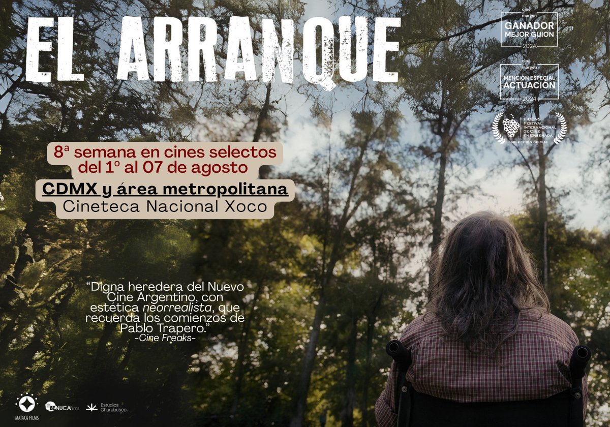 Tres hombres pasan sus días en una estación de servicio agonizante, al costado de una ruta en ruinas, en la periferia de un pueblo chico. Aparece no de la forma que imaginan, la oportunidad que estaban esperando. Deberán descubrir si están listos para aprovecharla.

EL ARRANQUE