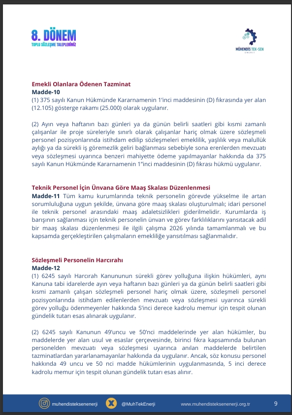 Beyin göçünü durdurmak için ekonomik güvence şart! #KamuMuhendisiYoksayılıyor