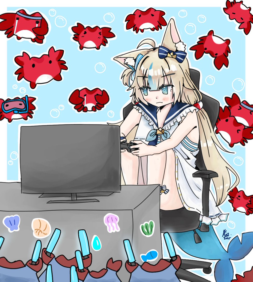 Just a friendly Shrimp 💙🐟🦈🔱 tweet media