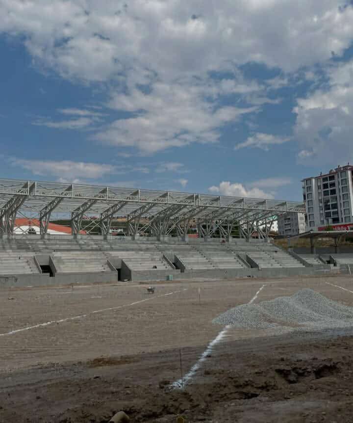 Yozgat stadyumu inşaatında son durum🏟️🏗️
