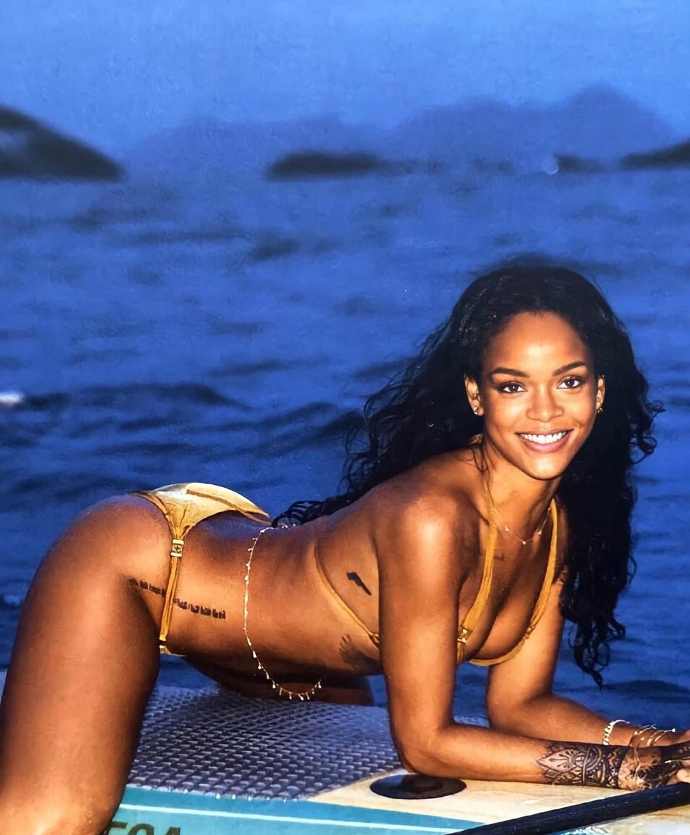 rihanna in brazil, 2014