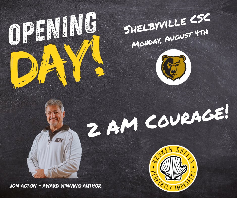 Broken Shells (@brokenshells3) on Twitter photo Broken Shells has the honor and privilege to open the 25-26 school year for Shelbyville CSC! #2amcourage #BrokenShells #perfectlyimperfect <a href="/mvance7575/">Matt Vance</a> <a href="/shelbyhsbears/">Shelbyville High School</a> <a href="/scs_goldenbears/">Shelbyville Central Schools Corporation</a> <a href="/isbanews/">ISBA </a> <a href="/IAPSS_ORG/">IAPSS</a> Broken Shells has the honor and privilege to open the 25-26 school year for Shelbyville CSC! #2amcourage #BrokenShells #perfectlyimperfect <a href="/mvance7575/">Matt Vance</a> <a href="/shelbyhsbears/">Shelbyville High School</a> <a href="/scs_goldenbears/">Shelbyville Central Schools Corporation</a> <a href="/isbanews/">ISBA </a> <a href="/IAPSS_ORG/">IAPSS</a>