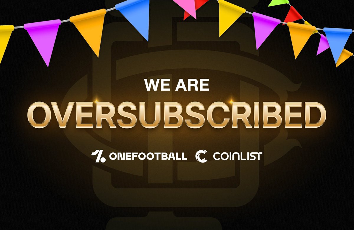 We are OVERSUBSCRIBED 🥳

Thanks to you and every single member of the OFC community who participated in our sale. You made this happen!

Let's celebrate in the comments 👇