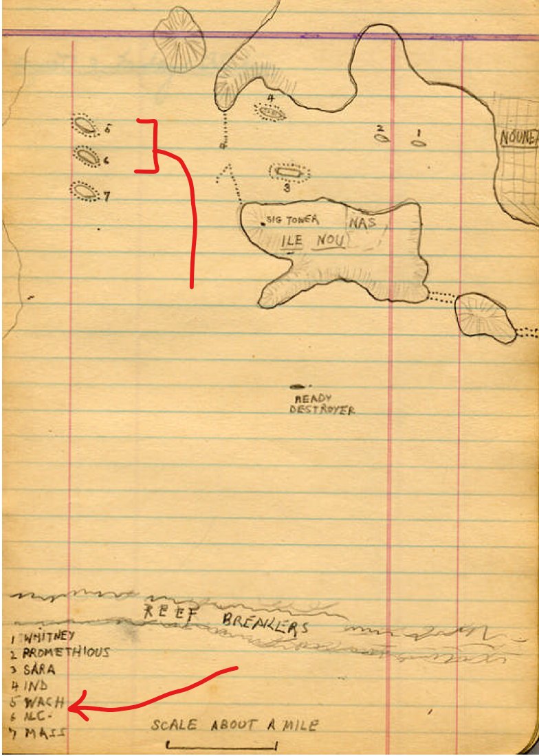 RichShips (@rich_ships) on Twitter photo Finally a source on USS North Carolina (BB-55) & USS Washington (BB-56) berth locations in Casco Bay and Dumbea Bay, Noumea, New Caledonia. From sketches in a day by day BB55 file from <a href="/battleshipnc/">Battleship NC</a> Finally a source on USS North Carolina (BB-55) & USS Washington (BB-56) berth locations in Casco Bay and Dumbea Bay, Noumea, New Caledonia. From sketches in a day by day BB55 file from <a href="/battleshipnc/">Battleship NC</a>