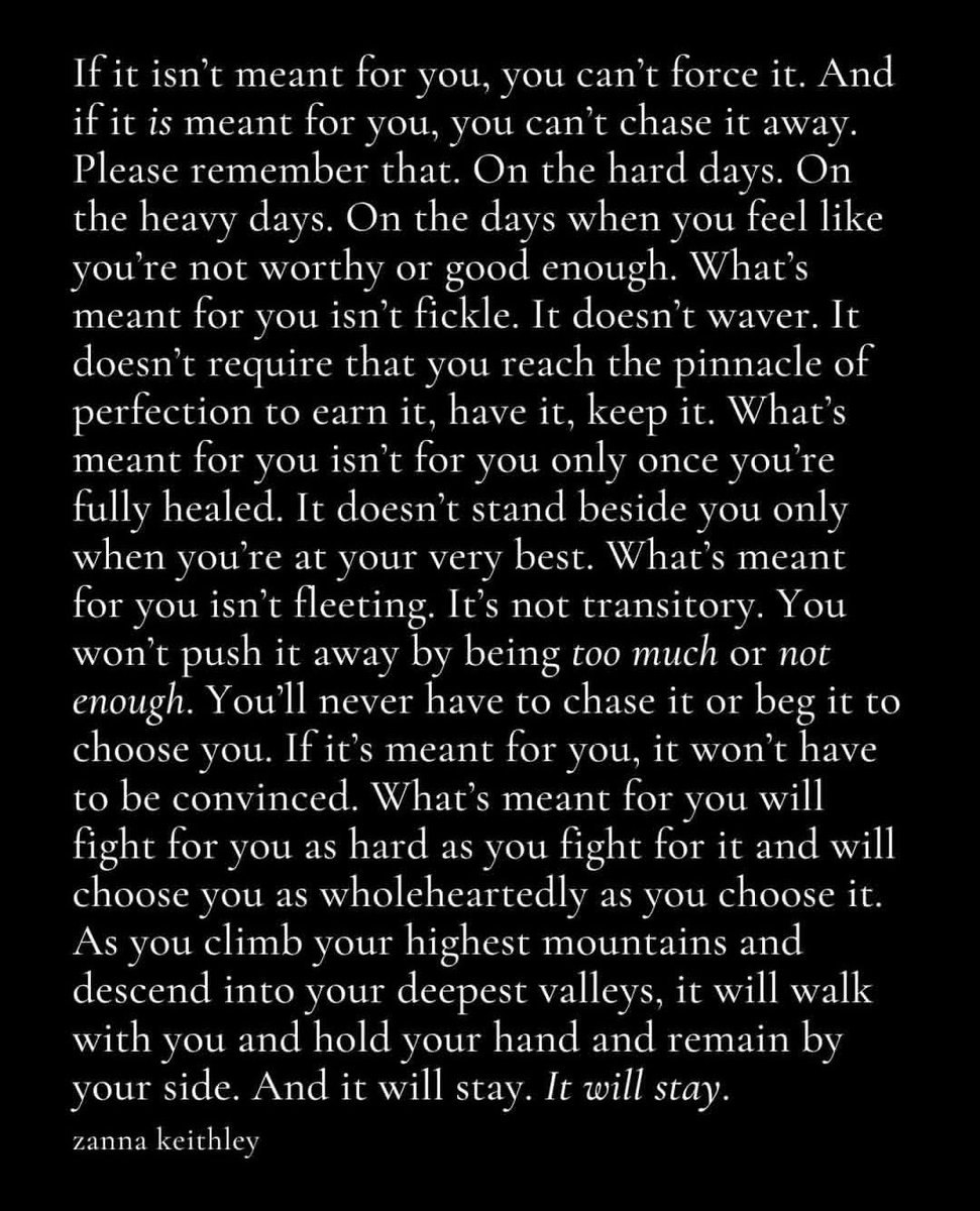 It will stay.