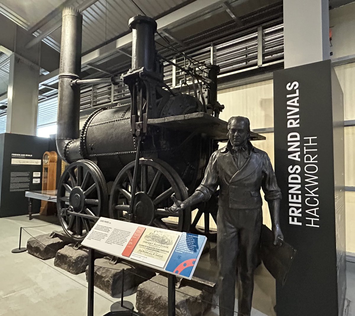 Kate Cayley (@cmcayley) on Twitter photo Fantastic visit to Locomotion in Shildon. What a terrific collection! TOH was very excited to see the oldest and earliest steam engines like Rocket, Sans Pareil and Locomotion itself. <a href="/LocomotionSHD/">Locomotion</a> #Railway200 #StocktontoDarlington #steamtrains Fantastic visit to Locomotion in Shildon. What a terrific collection! TOH was very excited to see the oldest and earliest steam engines like Rocket, Sans Pareil and Locomotion itself. <a href="/LocomotionSHD/">Locomotion</a> #Railway200 #StocktontoDarlington #steamtrains