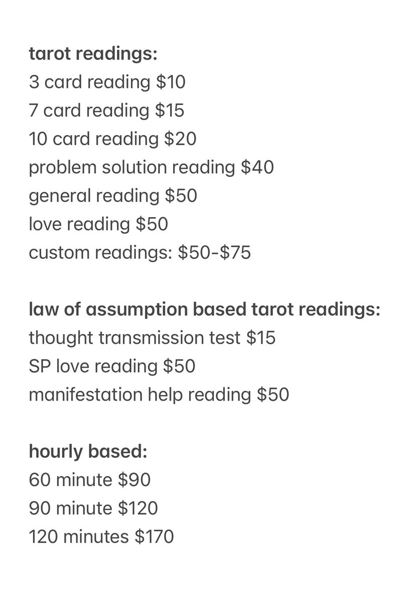 nat 🌷 loa tarot & spells open! tweet media