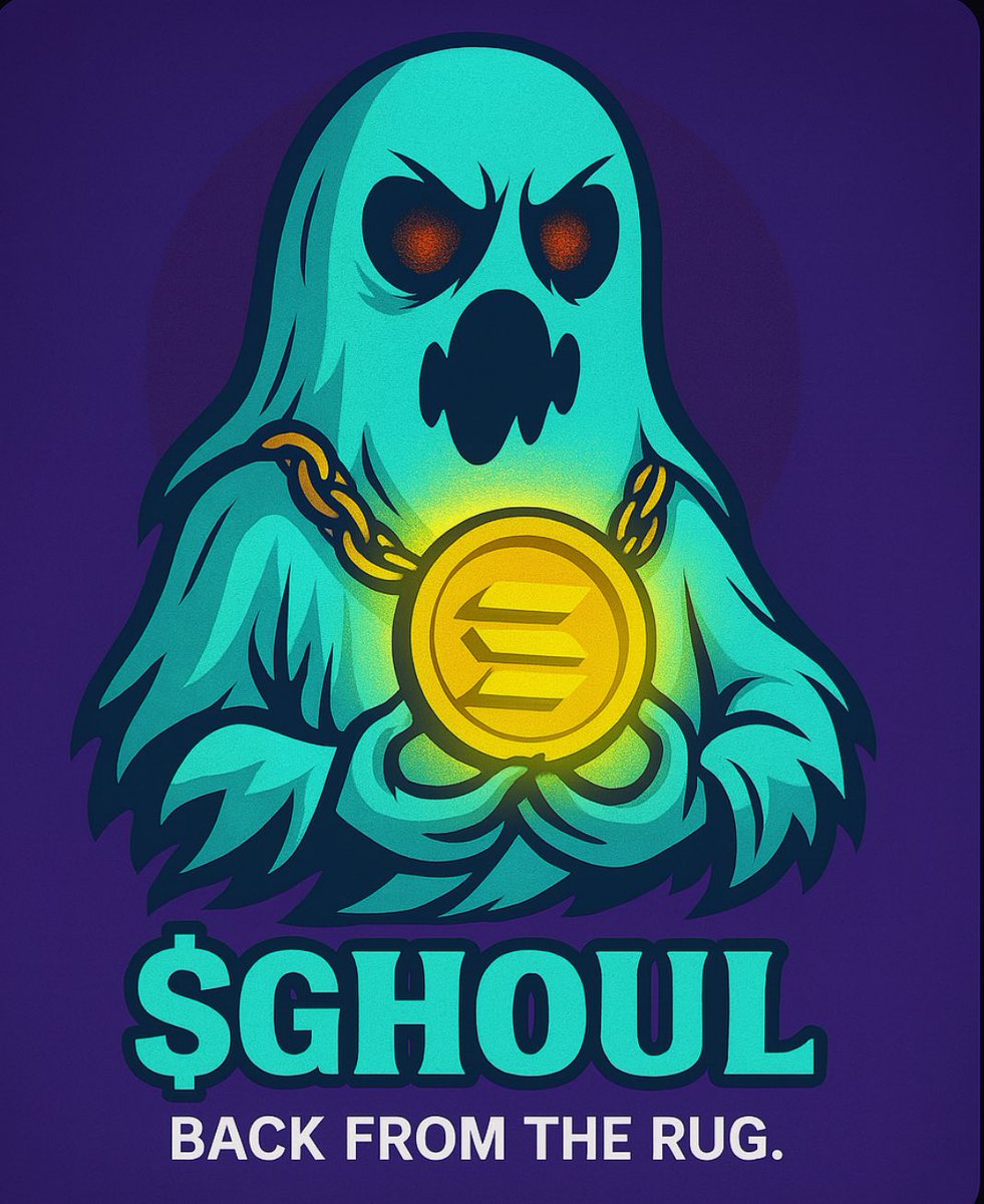CoinGhoul95478's tweet photo. 👻 $GHOUL – Back from the rug.
Not just surviving… resurrected to dominate.
Built different. Fueled by the haunt. Powered by Solana.
Still early. Still deadly. 💀🔥

#GHOUL #Solana #BackFromTheRug #MemeCoin #HauntSeason #Crypto https://t.co/739VFwYsvB